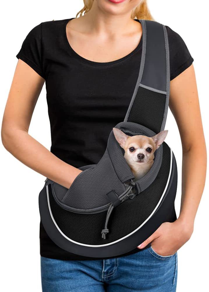 Carrying Pets Bag Women Outdoor Portable Crossbody Bag For Dogs Cats